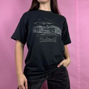 Vintage 90s graphic double sided The Shining tee medium